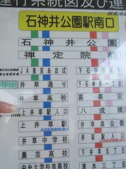 上井草駅入り口